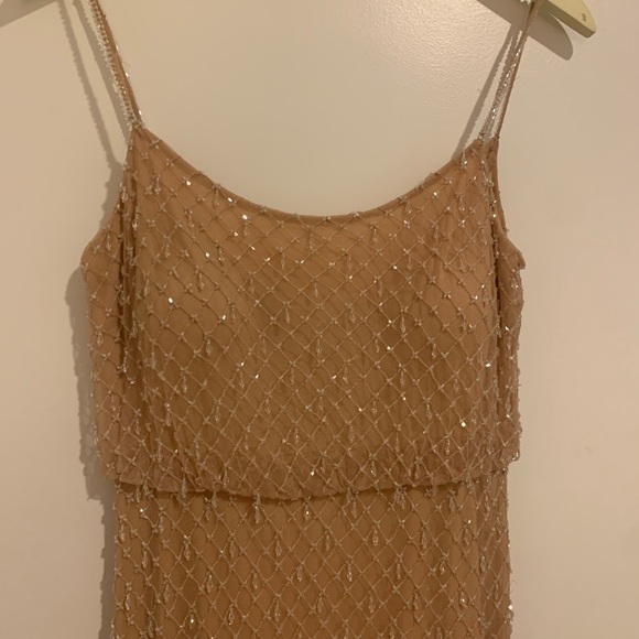 Jenny Yoo Beaded Bridesmaid Dress Light Pink Size Small - Picture 2 of 14